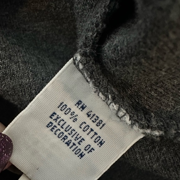 Polo Ralph Lauren Men’s Sz XL Gray Pullover Sweater Suede Elbow Patches - Picture 7 of 8